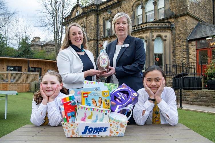 Jones Homes sponsors The Mount School’s first Easter Bingo Family Event